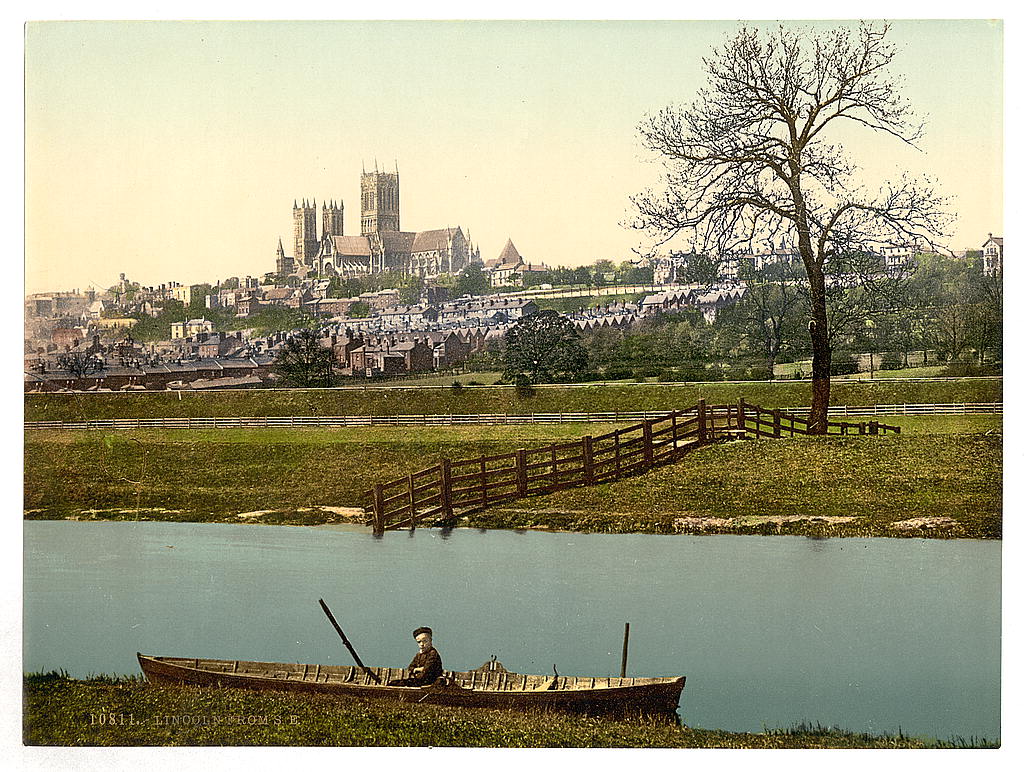 A picture of Lincoln, from S. E., Lincoln, England