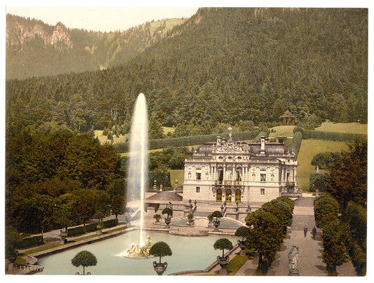 A picture of Linderhof Castle, Upper Bavaria, Germany