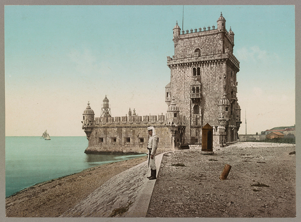 A picture of Lisboa. Belem. La Torre de São Vincente