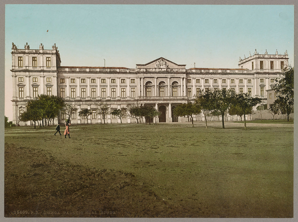 A picture of Lisboa. Palacio Real. Ajuda