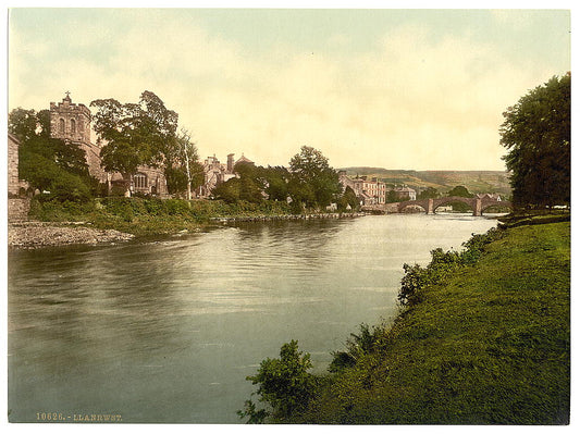 A picture of Llanrwst, Wales