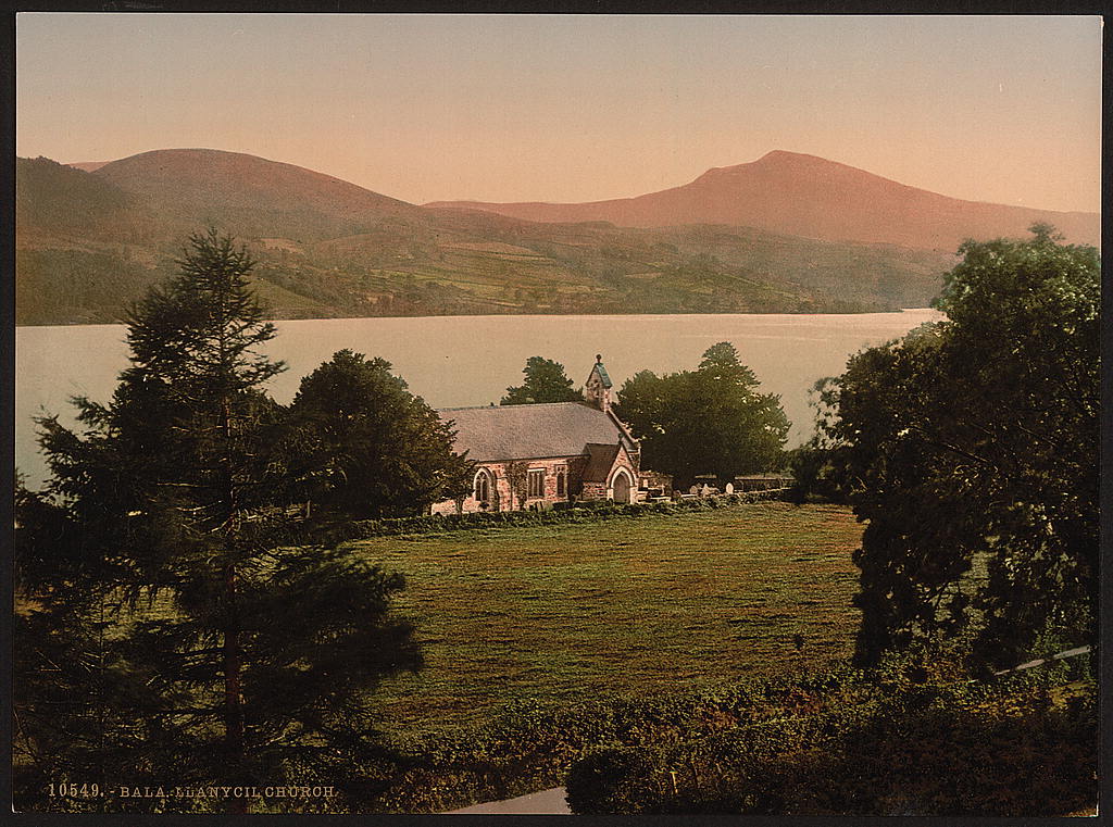 A picture of Llanycil Church, Bala, Wales