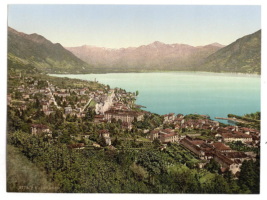 A picture of Locarno, general view, Tessin, Switzerland