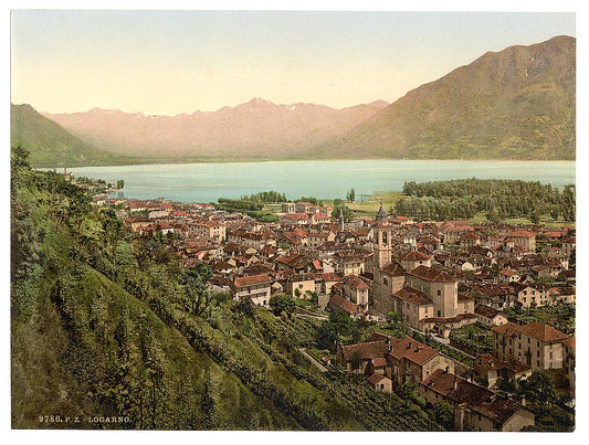 A picture of Locarno, general view, Tessin, Switzerland