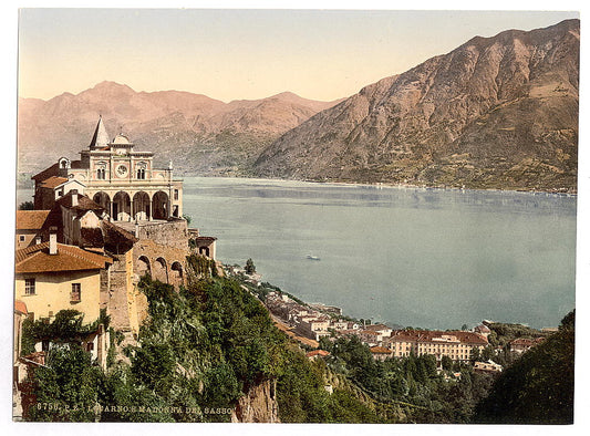A picture of Locarno, Madonna del Sasso, Tessin, Switzerland