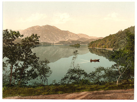 A picture of Loch Achray and Ben Venue, Trossachs, Scotland