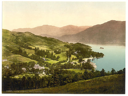 A picture of Loch Lomond from Tarbet, Scotland