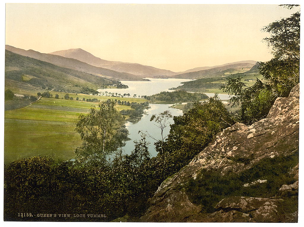 A picture of Loch Tummel, Queen's View, Scotland