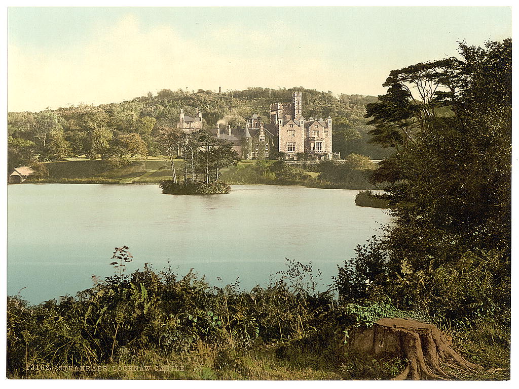 A picture of Lochnaw Castle, Stranraer, Scotland