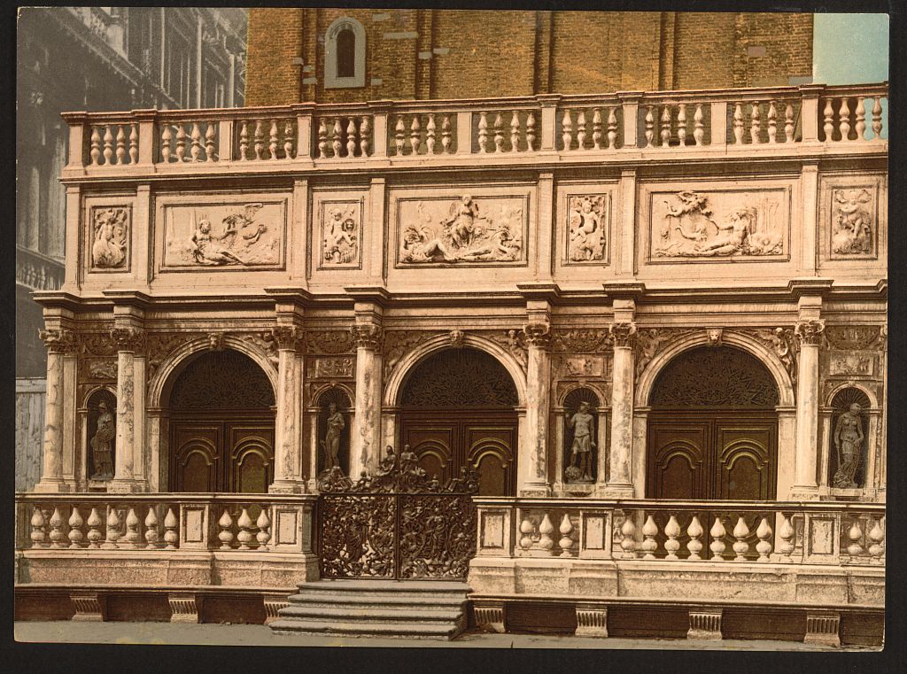 A picture of Loggia of St. Mark's, Venice, Italy