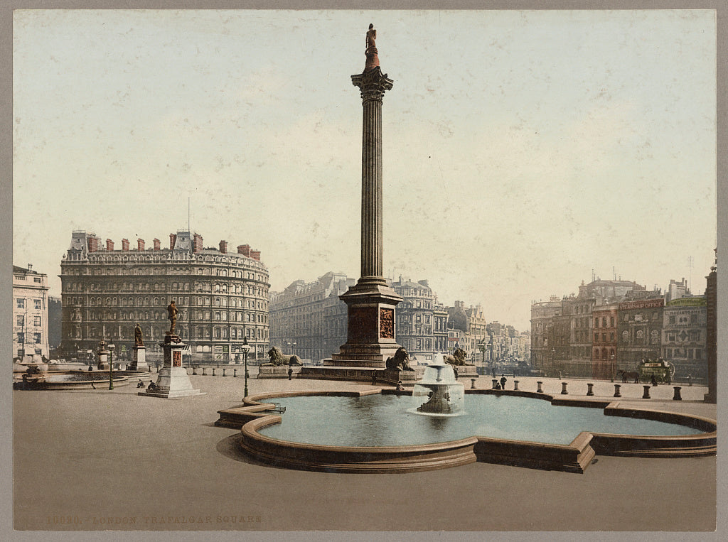 A picture of London. Trafalgar Square