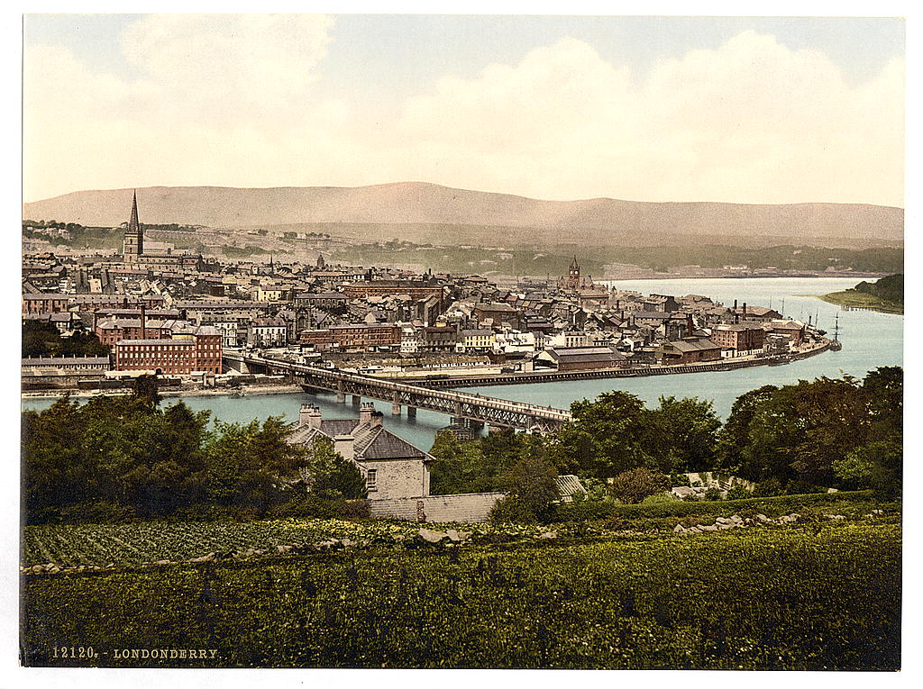 A picture of Londonderry. County Derry, Ireland