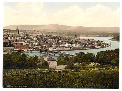 A picture of Londonderry. County Derry, Ireland