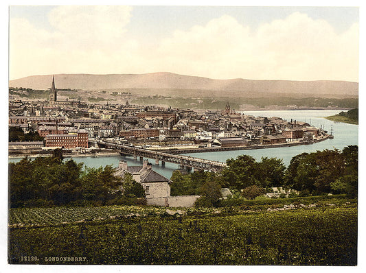 A picture of Londonderry. County Derry, Ireland