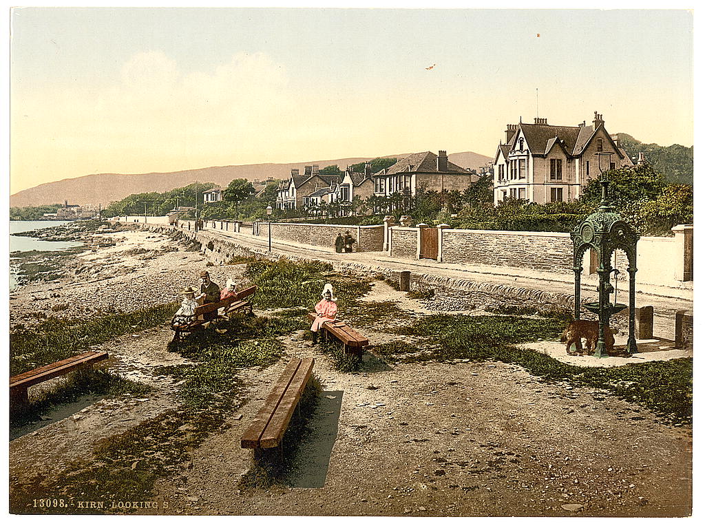 A picture of Looking south, Kirn, Scotland