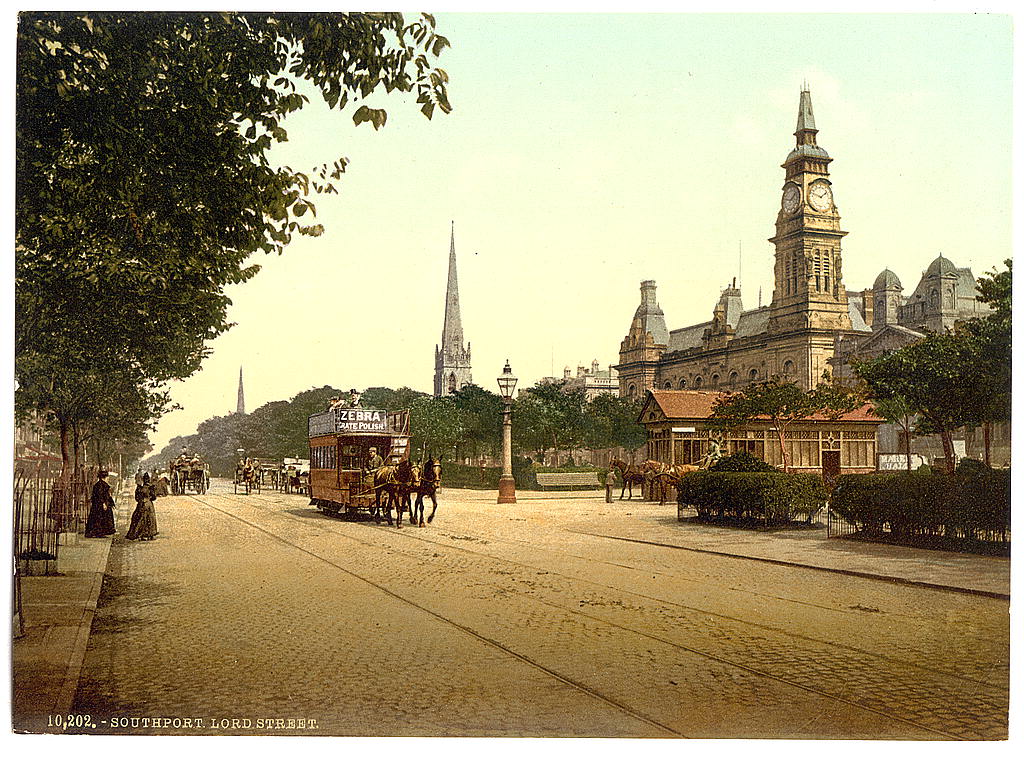 A picture of Lord Street, Southport, England