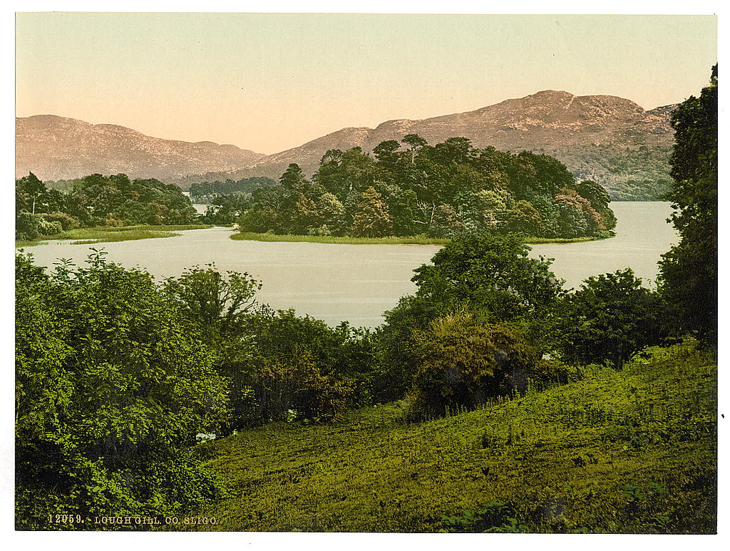 A picture of Lough Gill. County Sligo, Ireland