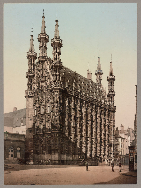 A picture of Louvain. L'Hôtel de Ville