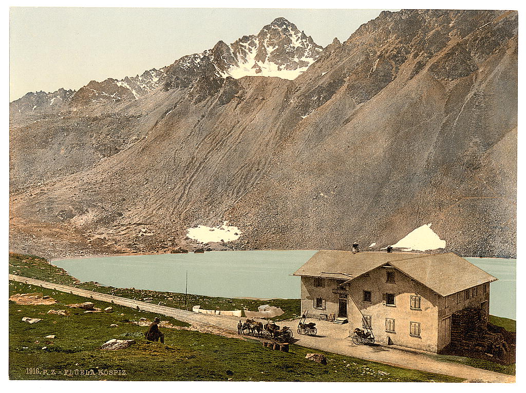A picture of Lower Engadine, Fluela Hospice, Grisons, Switzerland
