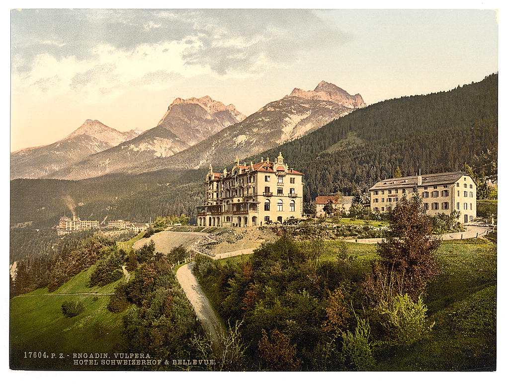 A picture of Lower Engadine, Vulpera Hotel, Schweizerhof and Bellevue, Grisons, Switzerland