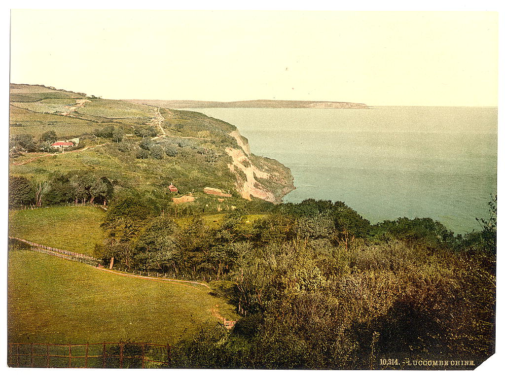 A picture of Luccombe Chine, Isle of Wight, England