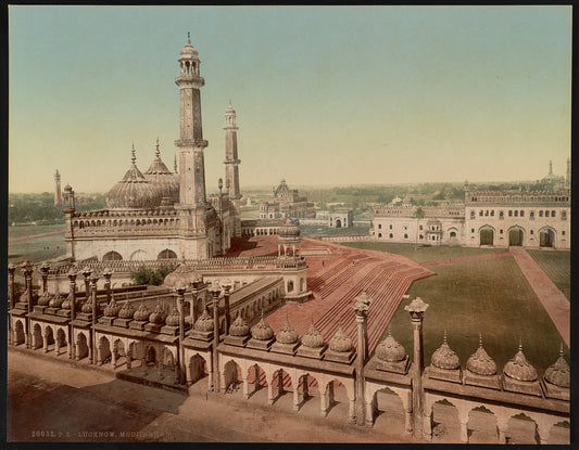 A picture of Lucknow. Modjibaman