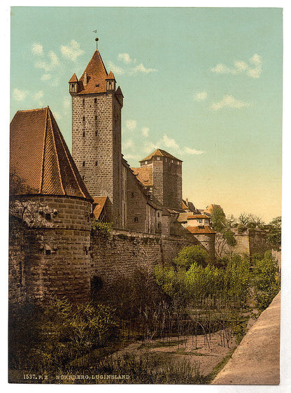 A picture of Ludinsland (i.e. Luginsland), Nuremberg, Bavaria, Germany
