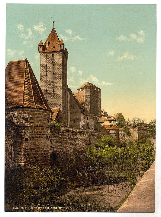 A picture of Ludinsland (i.e. Luginsland), Nuremberg, Bavaria, Germany