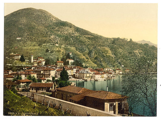 A picture of Lugano, Ponte Tresa, Tessin, Switzerland