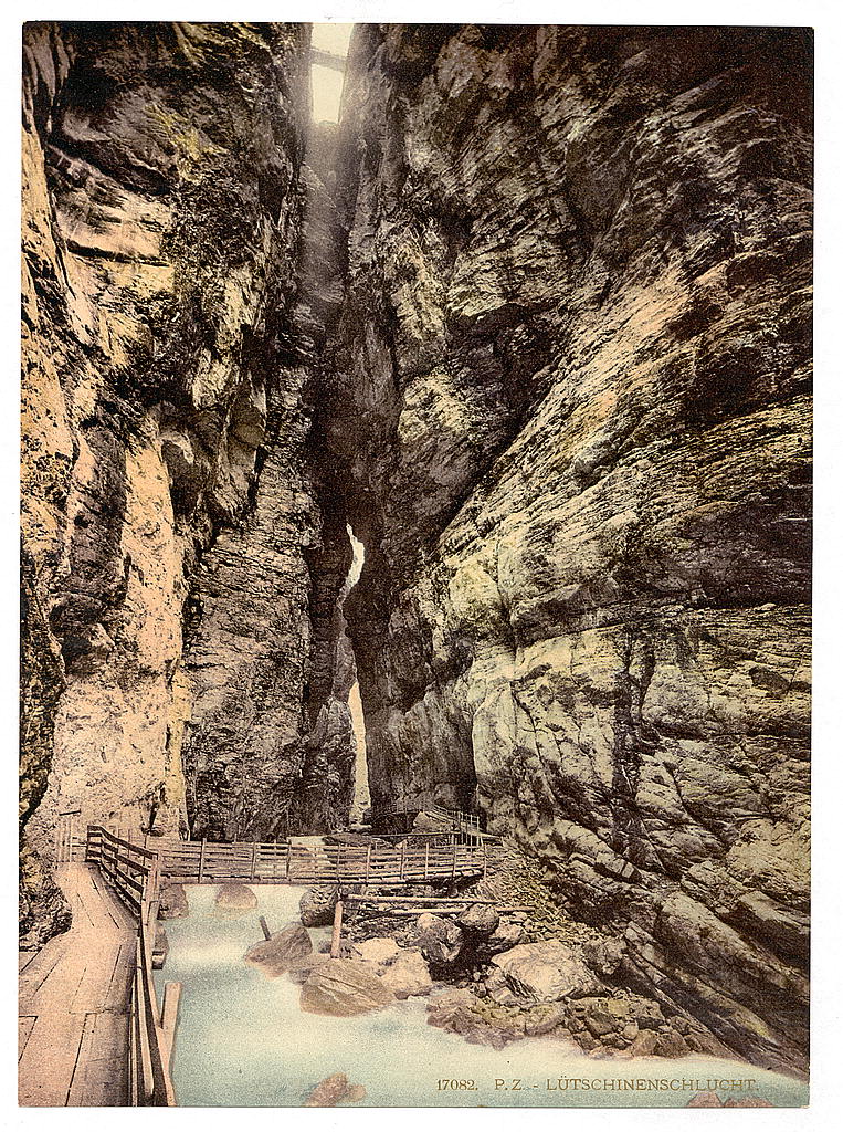 A picture of Lütschine Gorge, Bernese Oberland, Switzerland