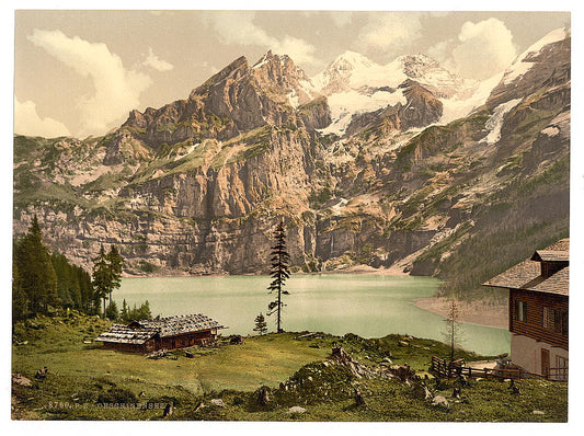 A picture of Lutschinen, Oeschinensee, Bernese Oberland, Switzerland