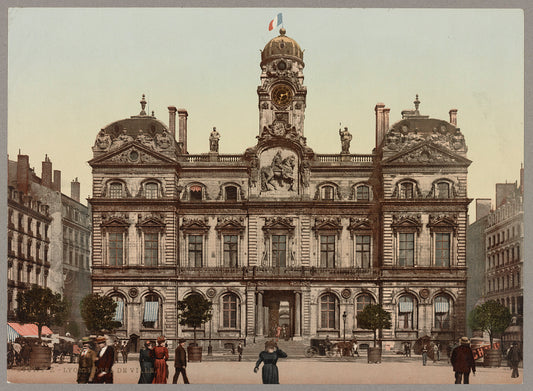 A picture of Lyon. Hôtel de Ville