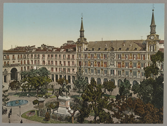 A picture of Madrid. Plaza Mayor