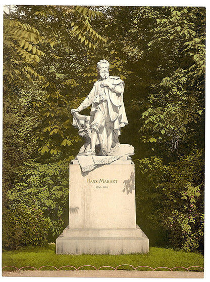 A picture of Makart Monument, Vienna, Austro-Hungary