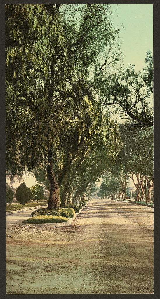 A picture of Marengo Avenue, Pasadena