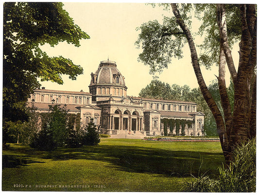 A picture of Margaret's Isle, Budapest, Hungary, Austro-Hungary