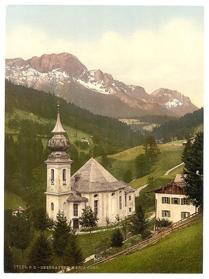 A picture of Maria Gern, general view, Upper Bavaria, Germany