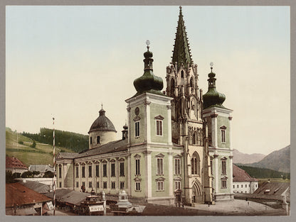 A picture of Mariazell Wallfahrtskirche