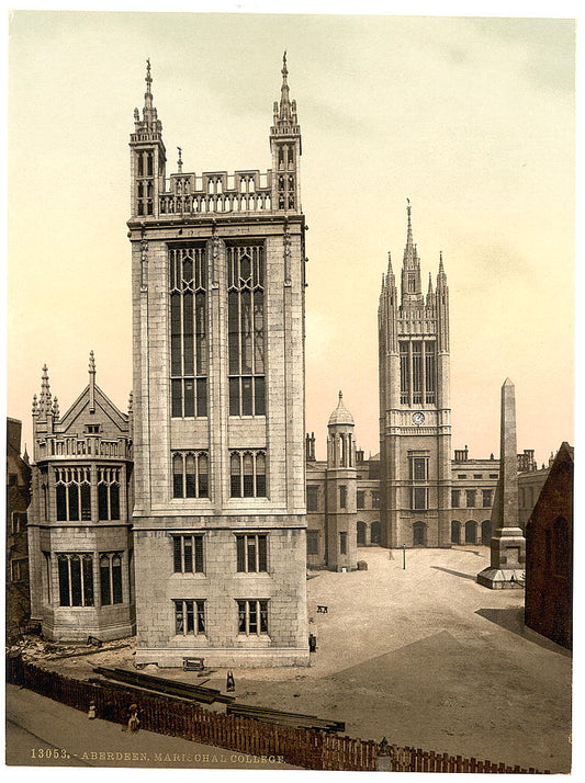A picture of Marischal College, Aberdeen, Scotland