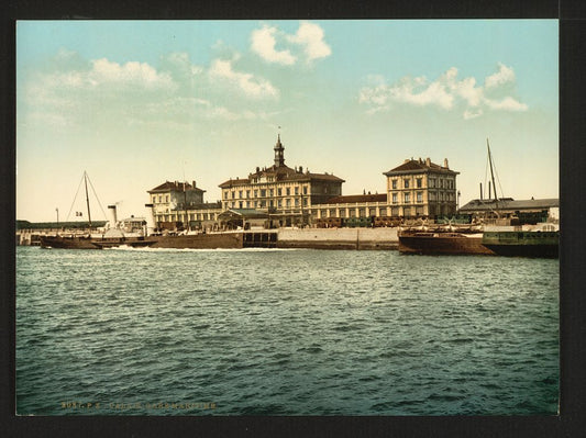 A picture of Maritime railway station, Calais, France