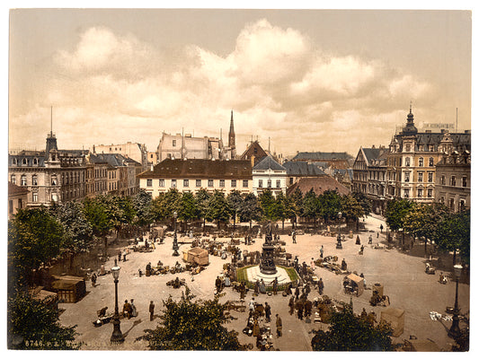 A picture of Market, Bremerhafen, Hanover (i.e. Hannover), Germany