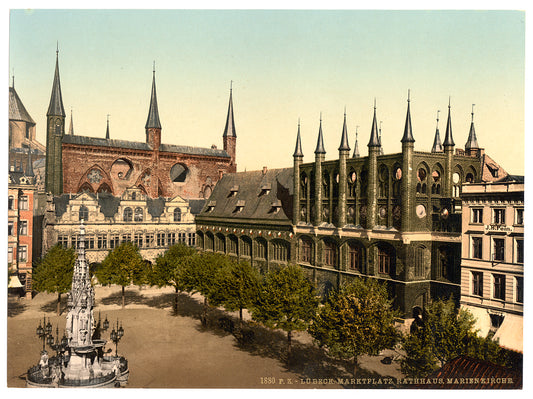 A picture of Market Place I., Lubeck, Germany