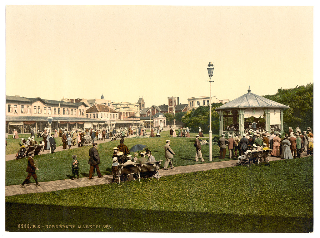 A picture of Market place, Norderney, Germany