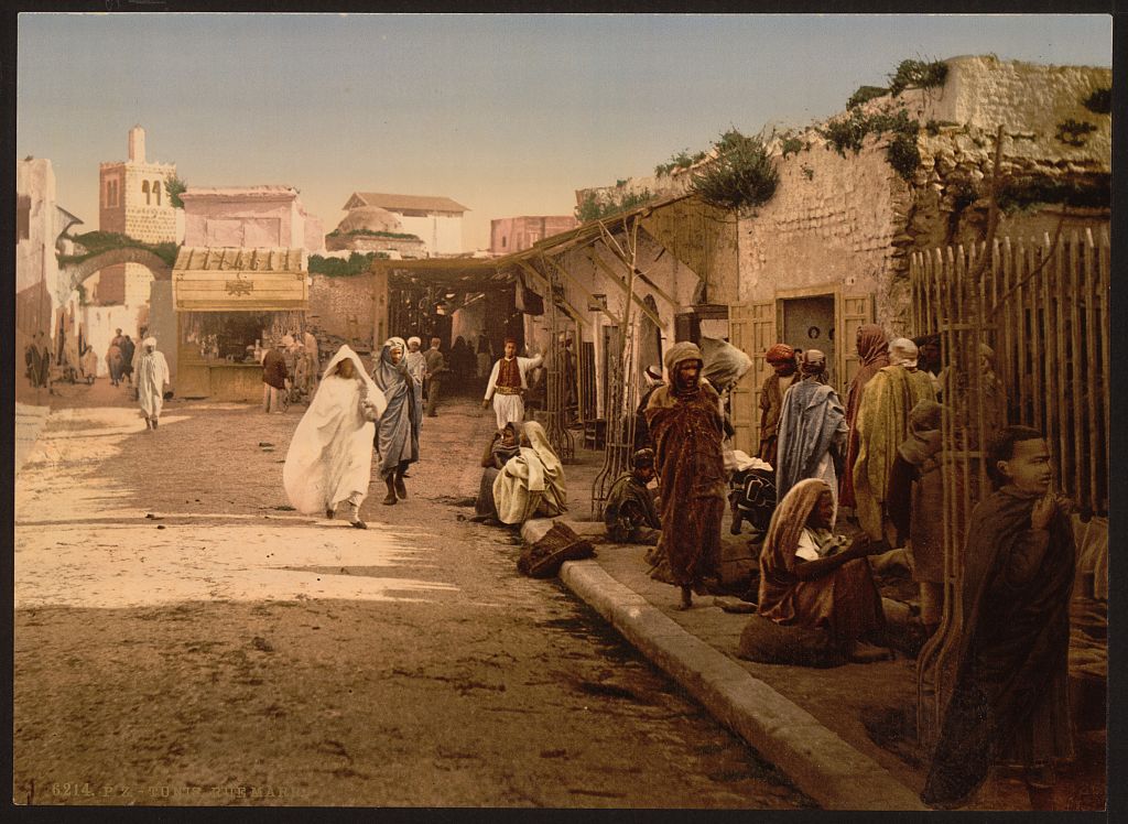 A picture of Marr Street, Tunis, Tunisia