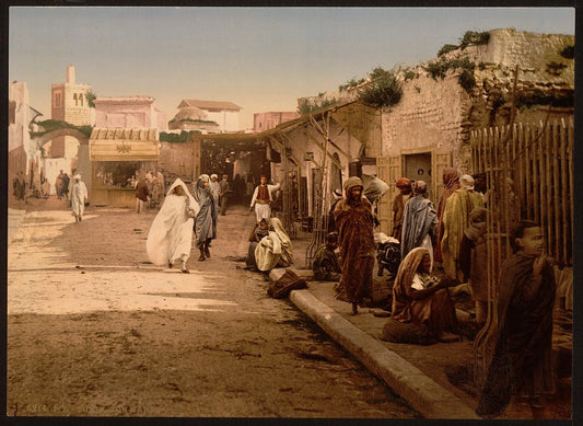 A picture of Marr Street, Tunis, Tunisia