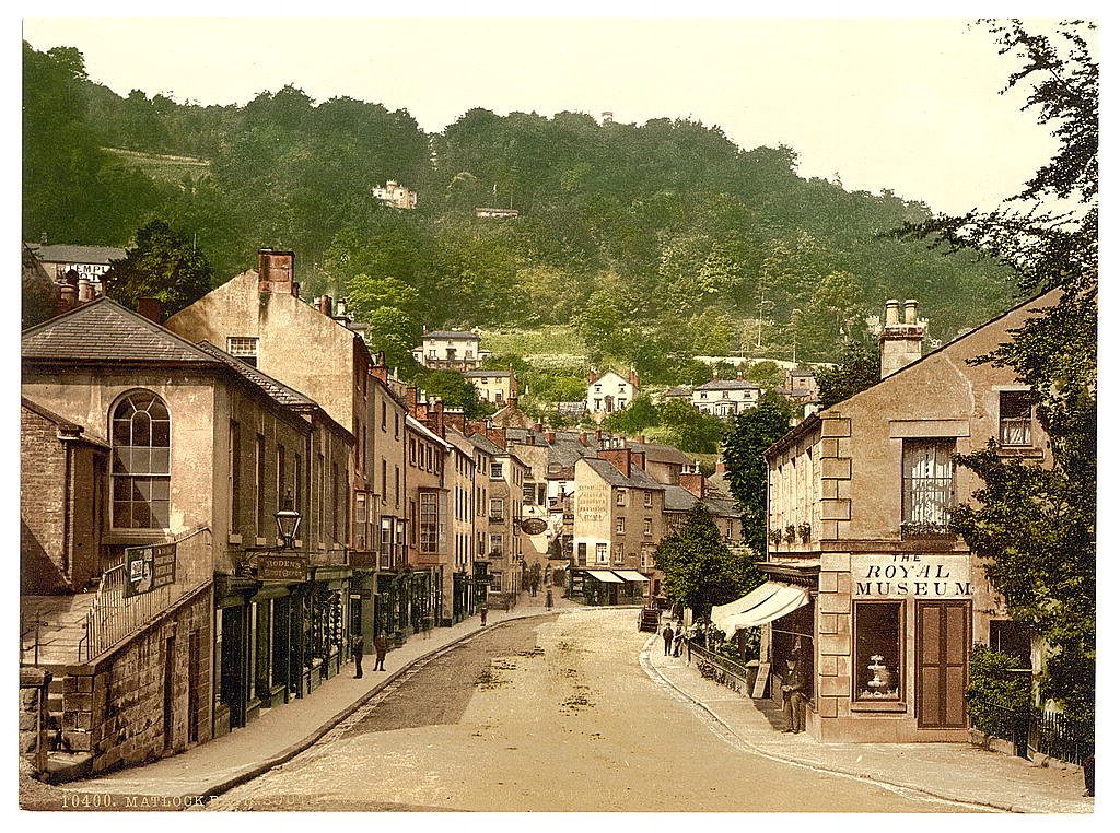 A picture of Matlock South Parade and Heights of Abraham, Derbyshire, England