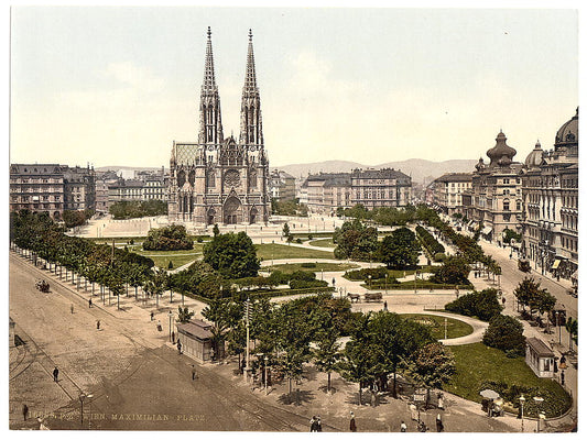 A picture of Maximilian Place, Vienna, Austro-Hungary