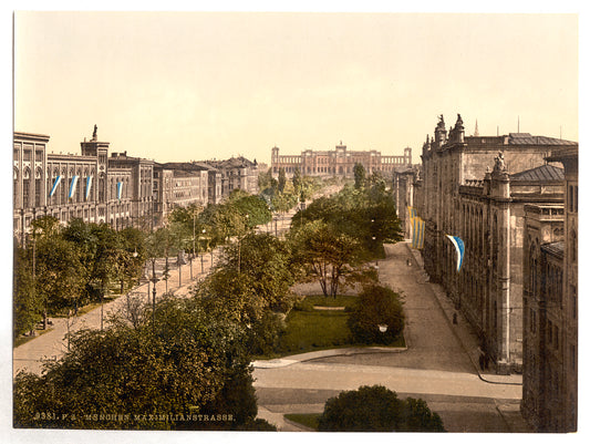 A picture of Maximilian Street, Munich, Bavaria, Germany