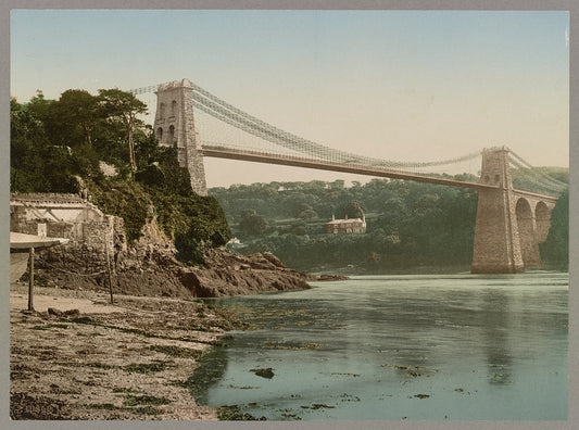 A picture of Menai Straits Suspension Bridge