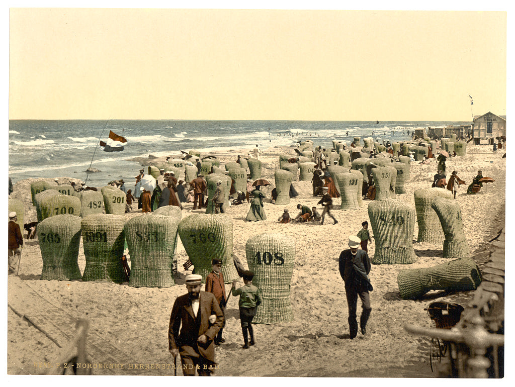 A picture of Men's bathing place, Norderney, Germany